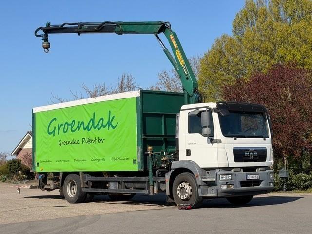 MAN TGM 19.250 PALFINGER KRAN/SCHIEBEHAUBE/FLACHLIEG