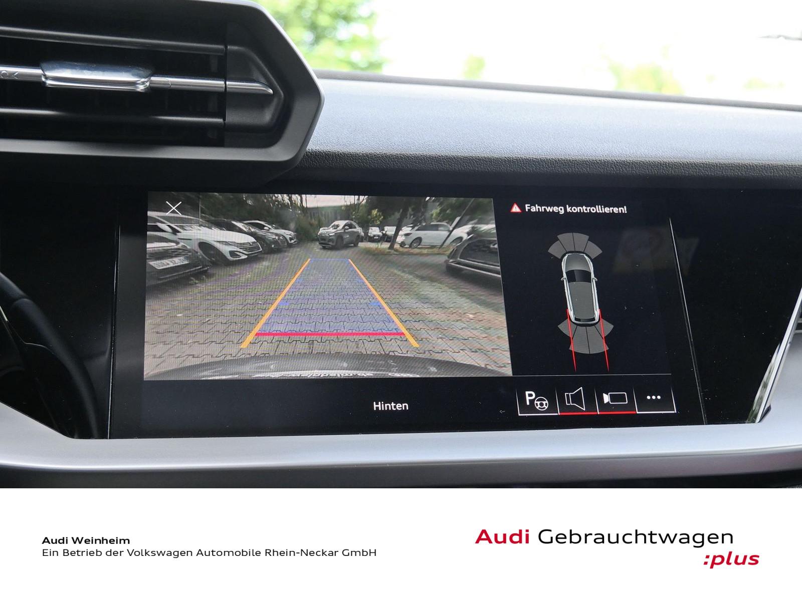 Audi A3 45 TFSI Black Paket S-Line Head Up LED S-tron, миниатюра 14