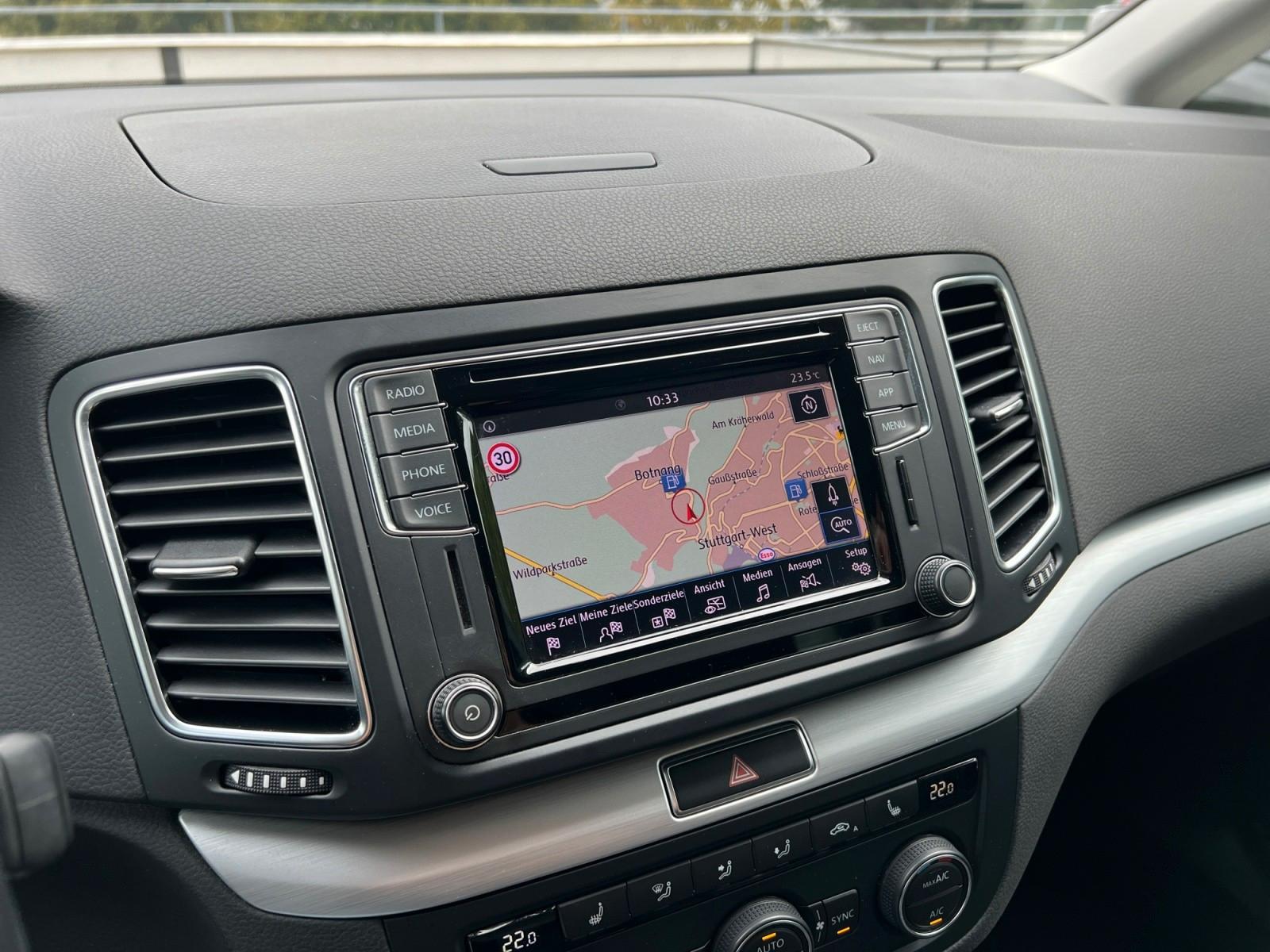Volkswagen Sharan 1.4TSI DSG Bi-XEN AHK SHZ ACC NAV KLIMA, миниатюра 16