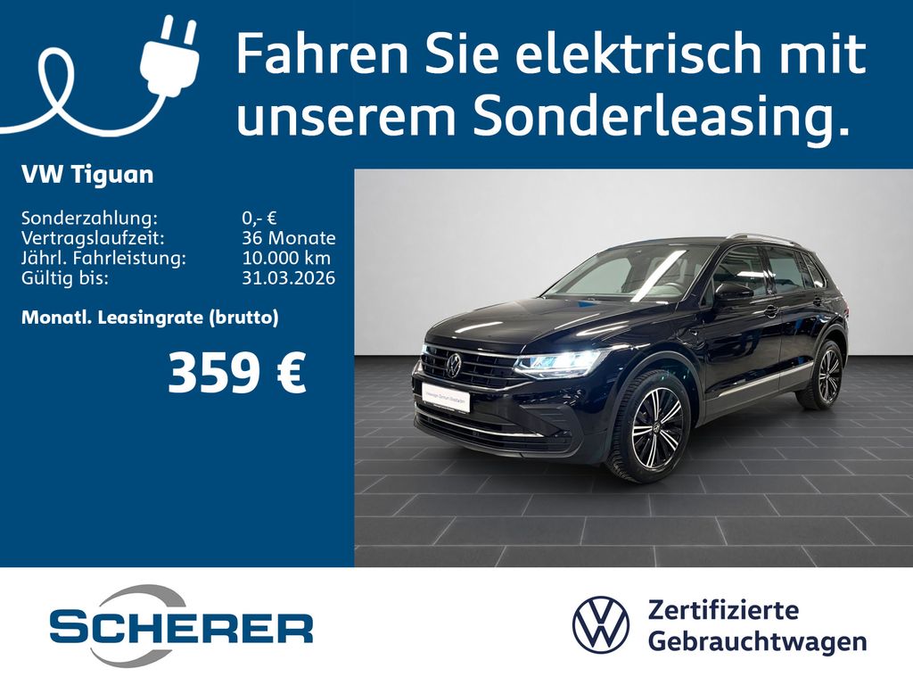 Tiguan 1.4 eHybrid DSG ACTIVE, Navi, Sitzh., HUD