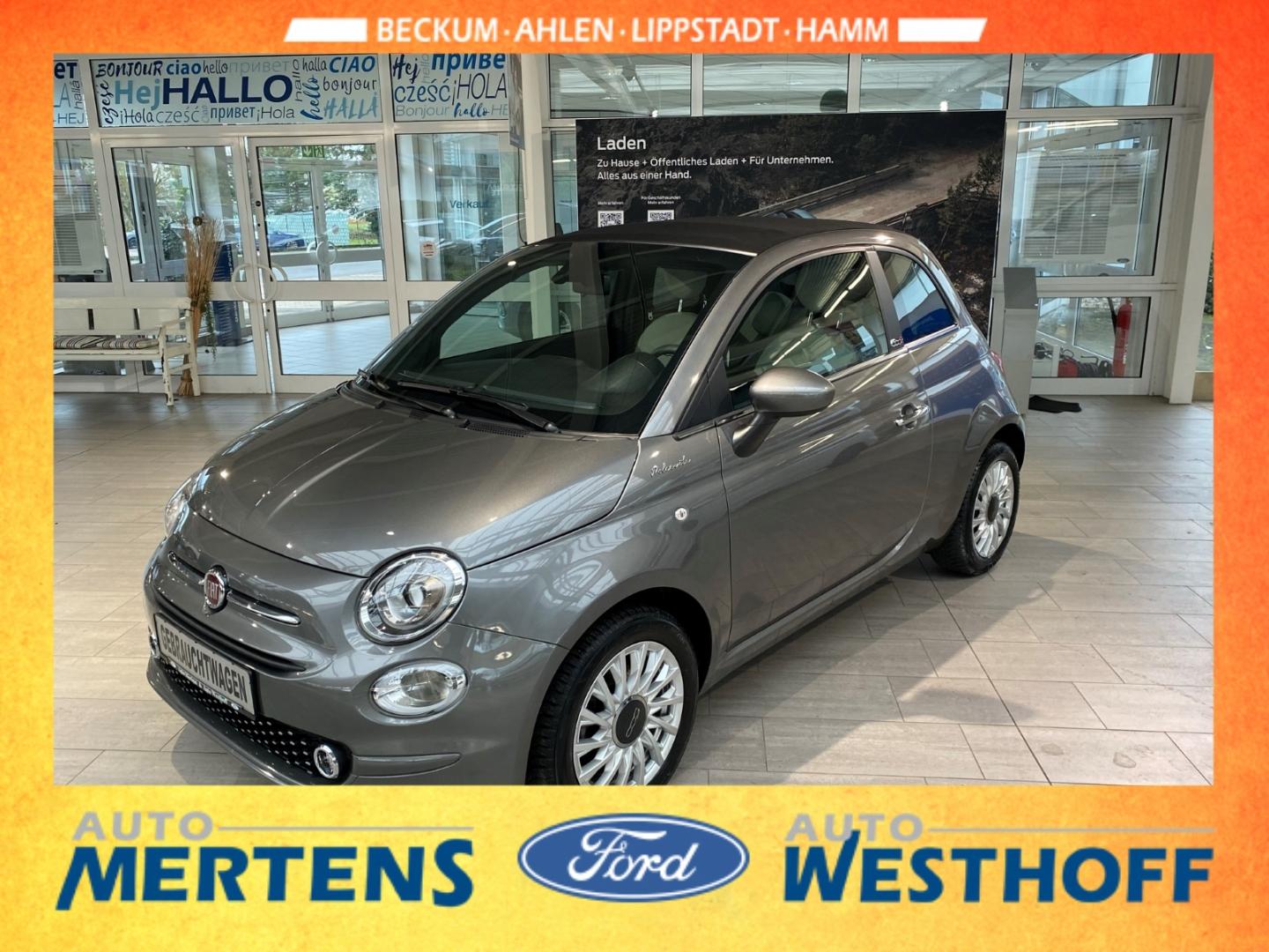 Fiat 500C Dolcevita Klima + PDC + Allwetter