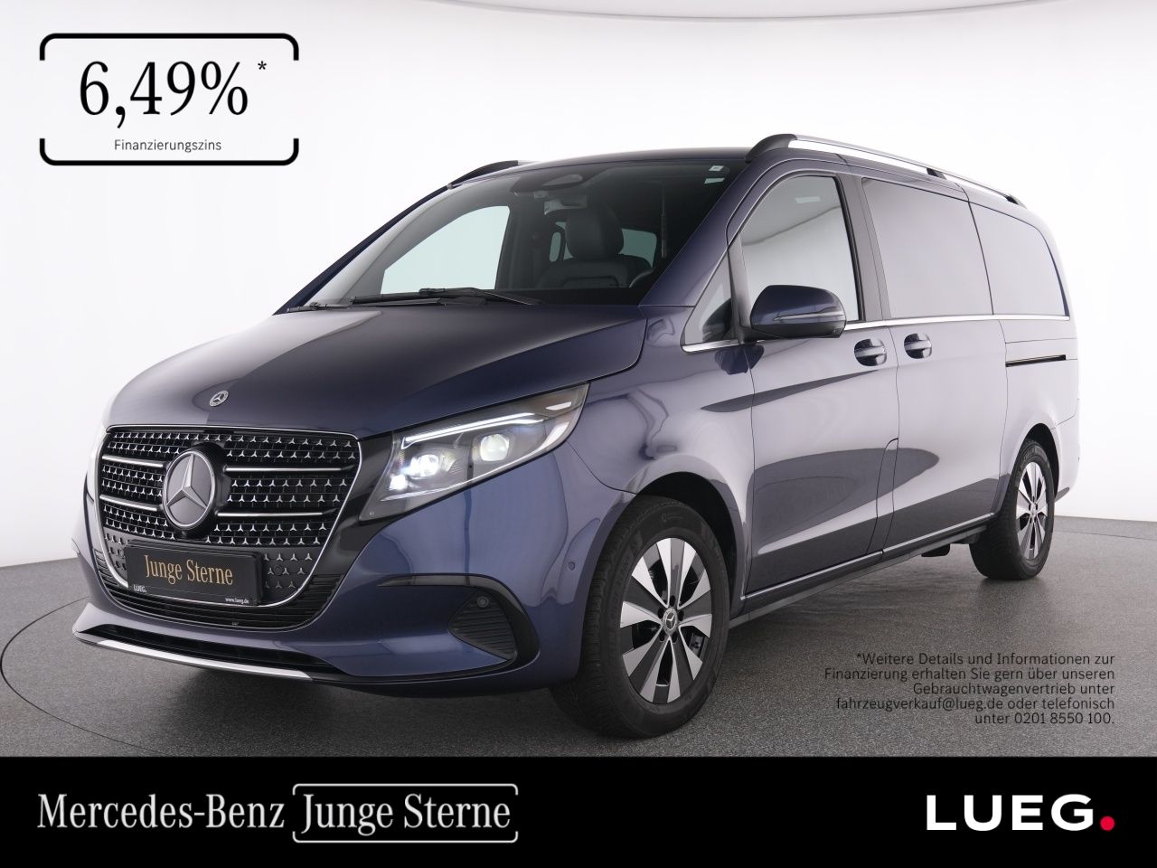 MERCEDES-BENZ V 300 d 4M AVANTGARDE MBUX+MBeam+Pano+AHK+360°+