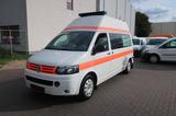 Volkswagen T5 KTW Hochdach lang 1.Hand SHZ / PDC Fzg.Nr:A73 - Krankentransportwagen KTW