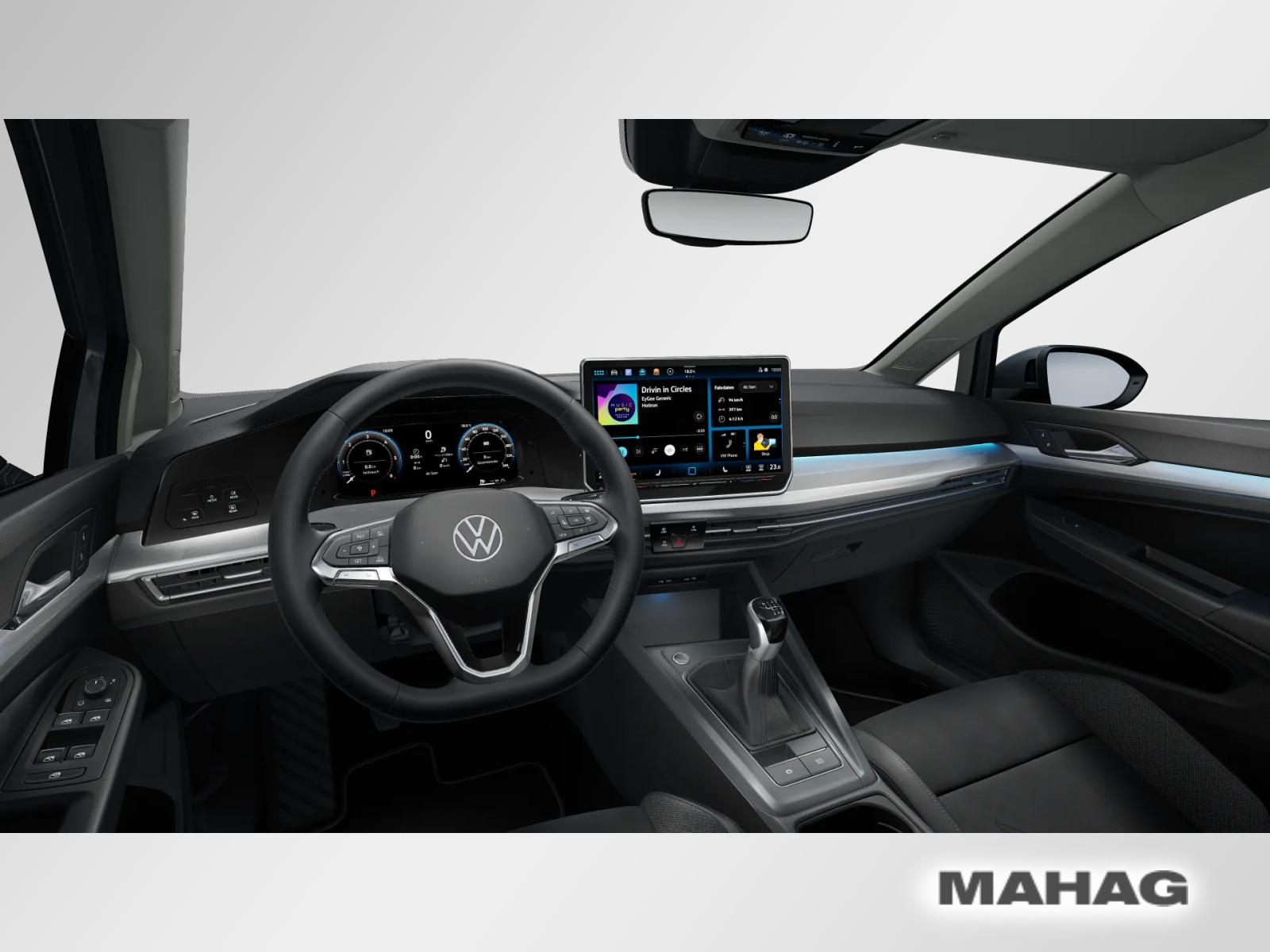 Volkswagen Golf VIII Life 1.5 TSI LED Sitzhz ParkAssist Rea, миниатюра 12
