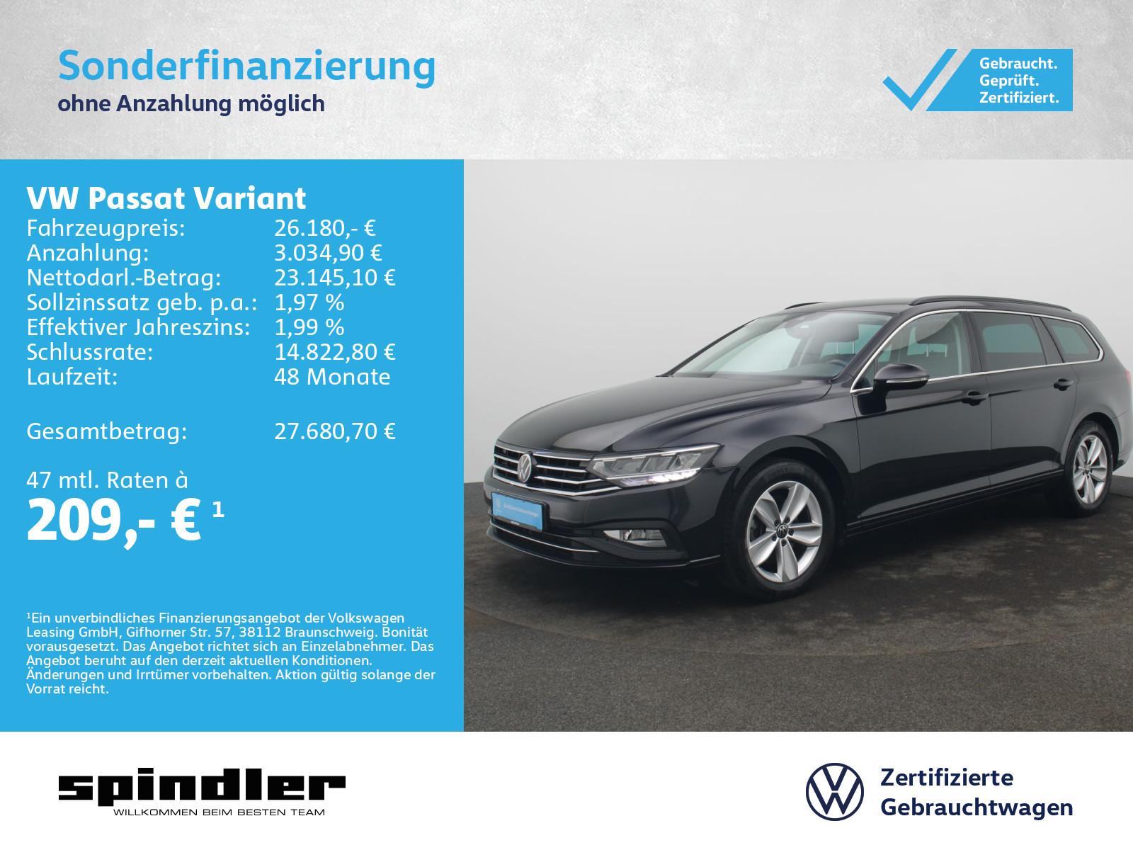 Volkswagen Passat Variant Business 2.0TDI 4M DSG / AHK, LED