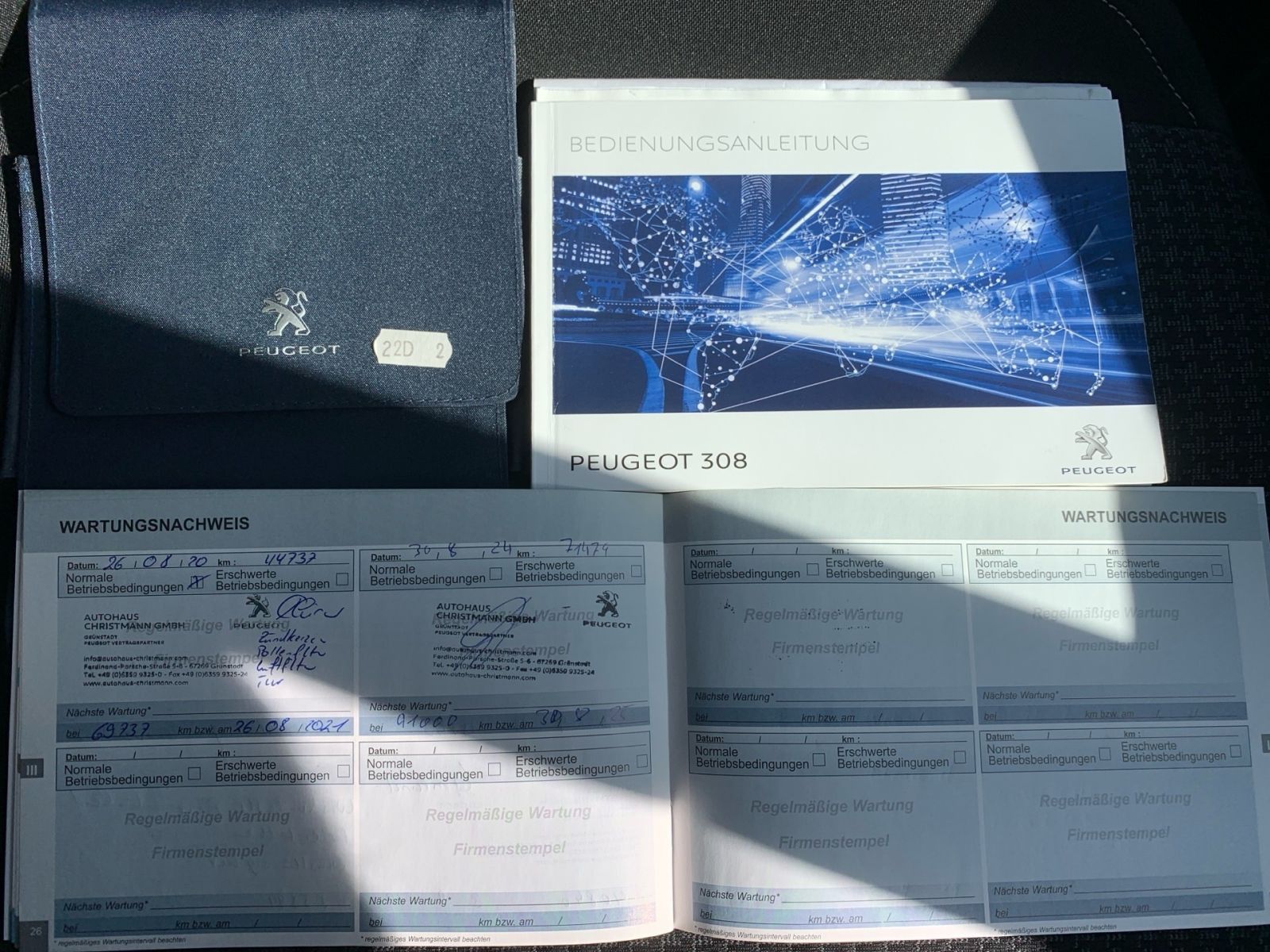 Fahrzeugabbildung Peugeot 308 1.2 e-THP/PureTech Active Kamera