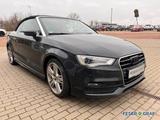 Audi A3 Cabriolet 2.0 TDI S-line DSG/B&O/Kopfhzg/Navi - Audi A3: Schwarz, Cabrio