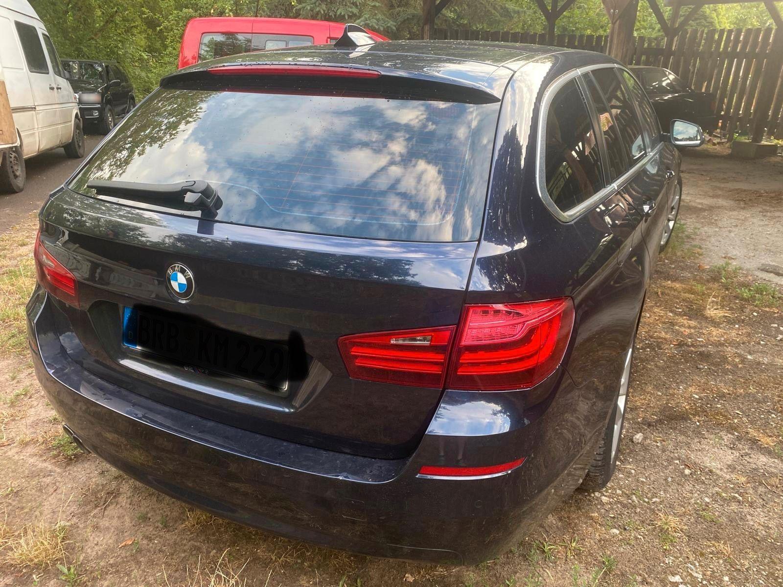 BMW 525 2014 — rear view