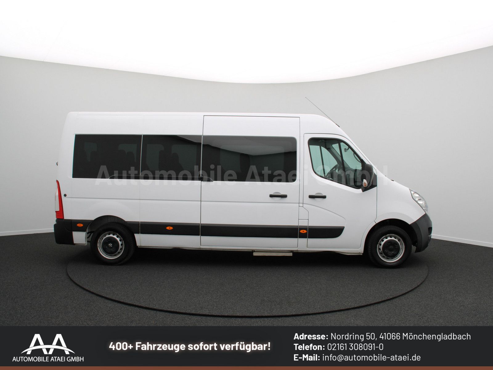 Fahrzeugabbildung Ford Opel Movano Bus L3H2 *17 SITZE* 2x KLIMA 8387