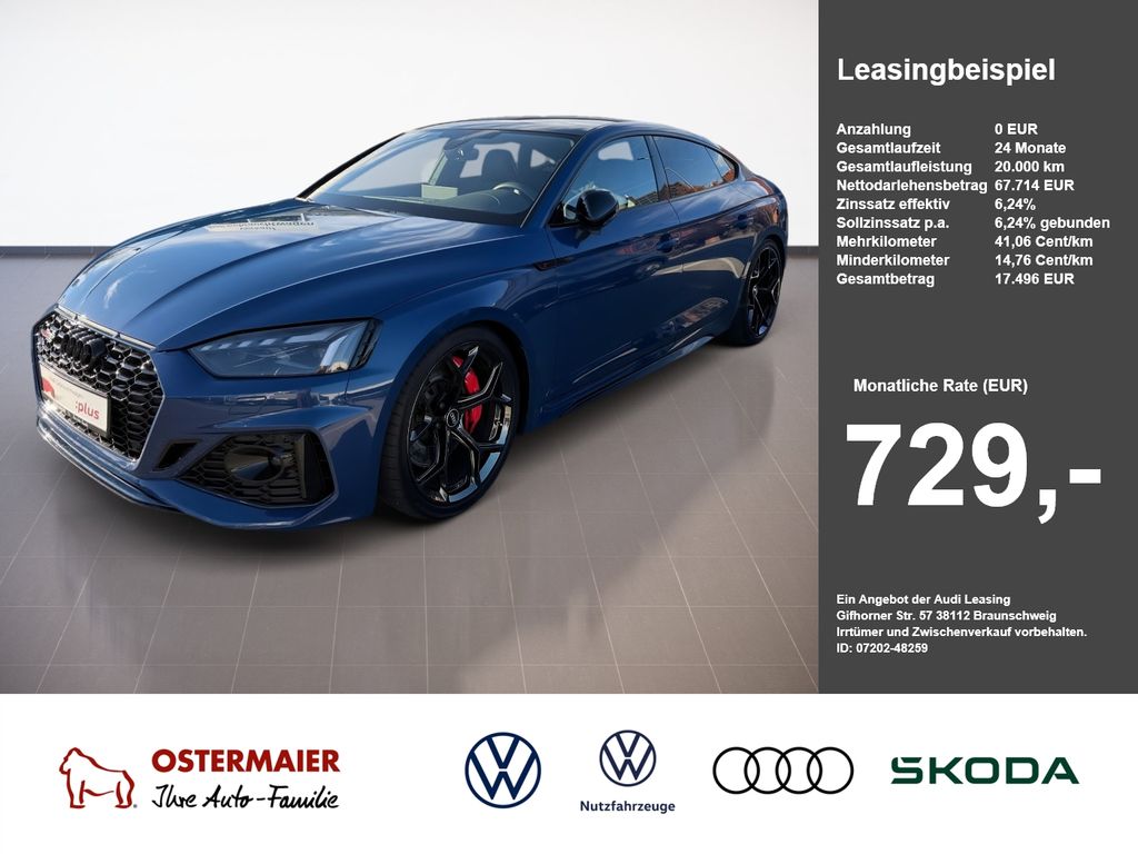 Audi RS 5 Sportback 2.9TFSI 450PS QUATTRO PANO.MATRIX