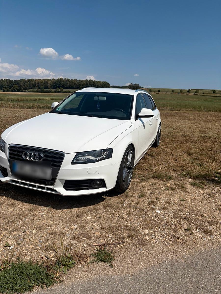 Audi A4 2009 — rear view