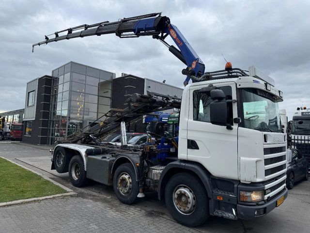 Scania R114-380 8X2 - EURO 3 + PM 23525SP LC 2013! + RE