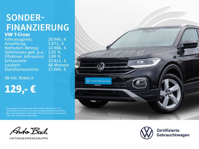 Volkswagen T-Cross 1.0 TSI DSG Style, Navi, LED, Digital Co