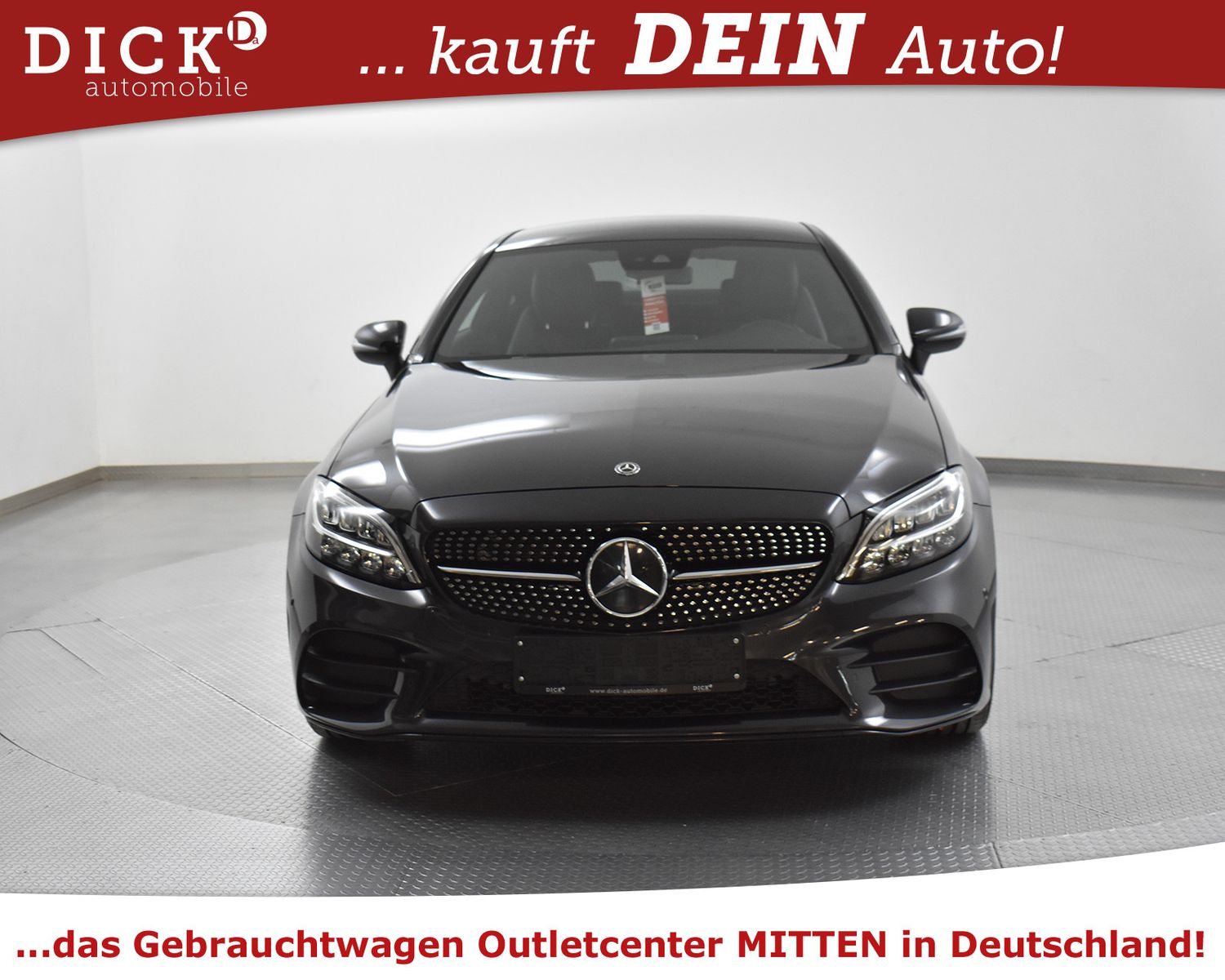 MERCEDES-BENZ C 200 Coupe 2X AMG Line NIGHT+WIDES+LED+KAM+ACC+ - Image 2