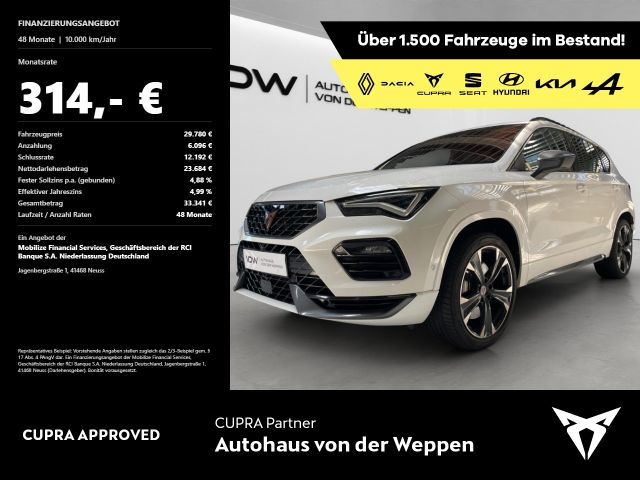 CUPRA Ateca 4Drive 2.0 TSI AHK, Travel Ass., SHZ