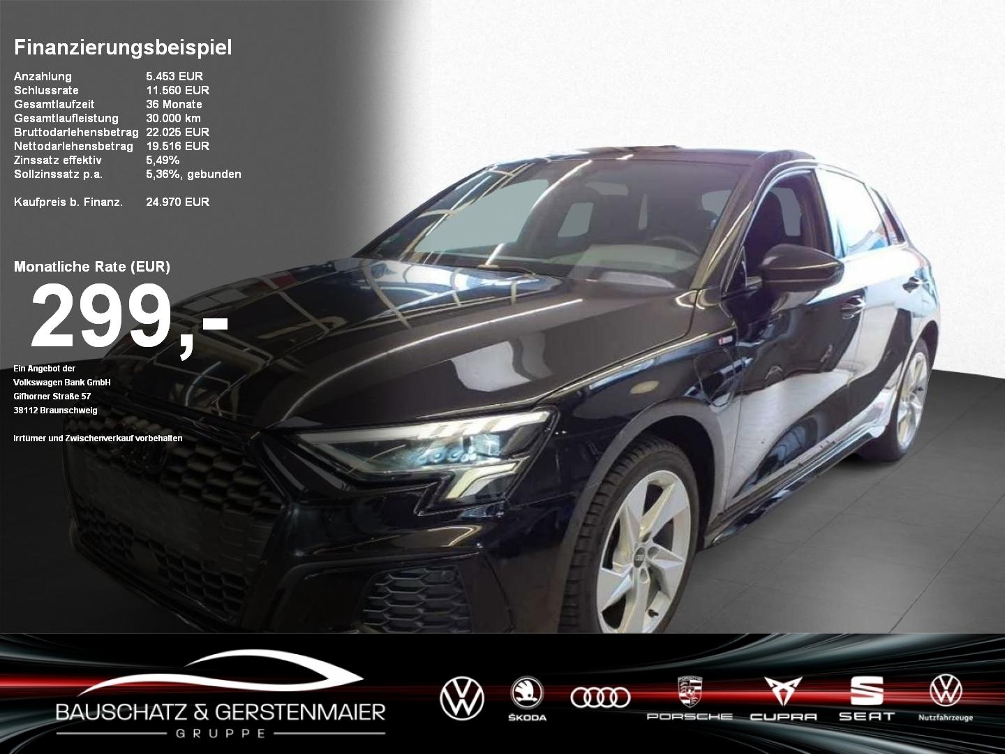 Audi A3 Sportback 40 TFSI e S line *LED*ACC*SOUND*SH*