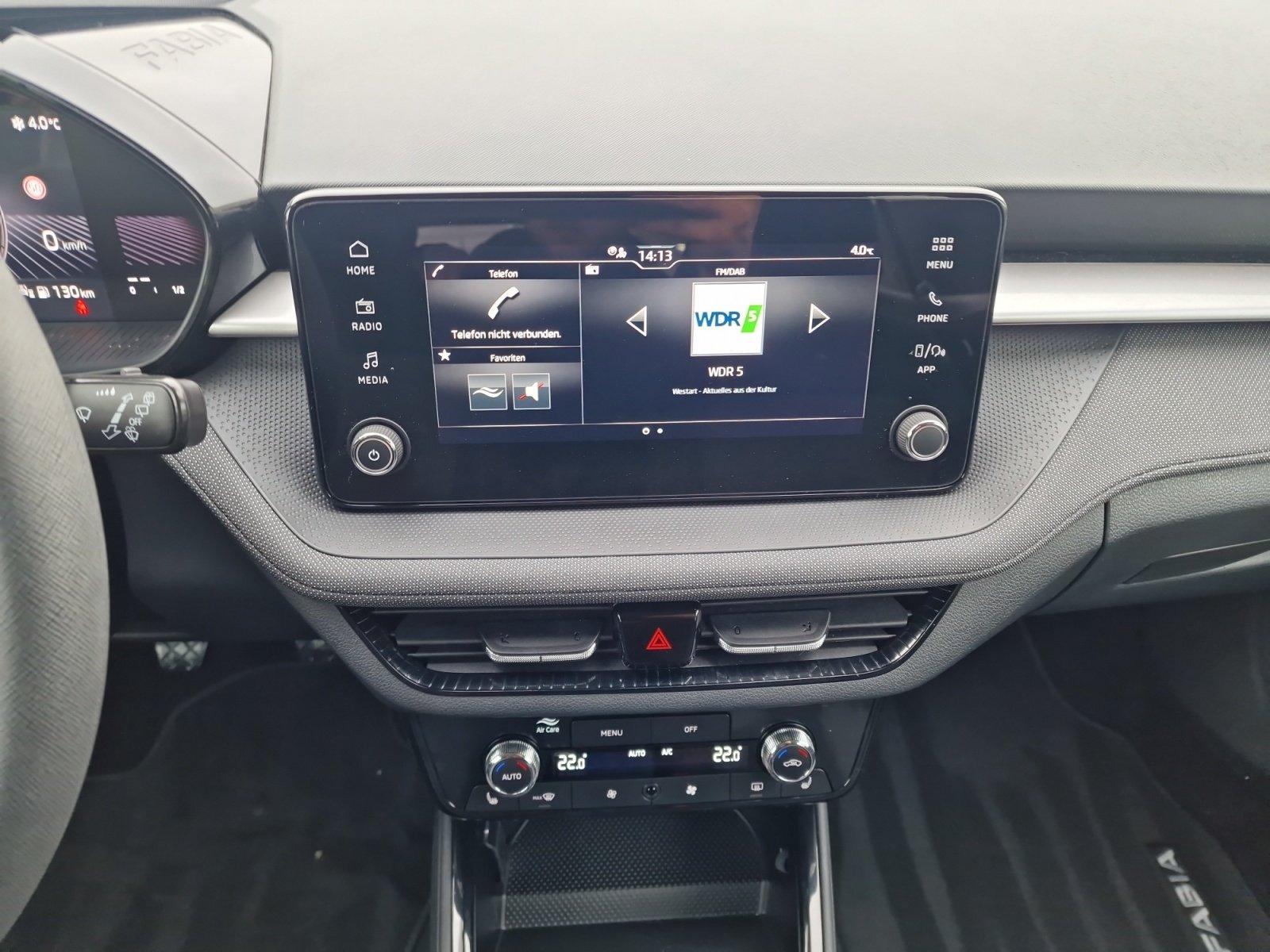 Skoda Fabia 1.0 TSI Selection LED CARPLAY SHZ PDC