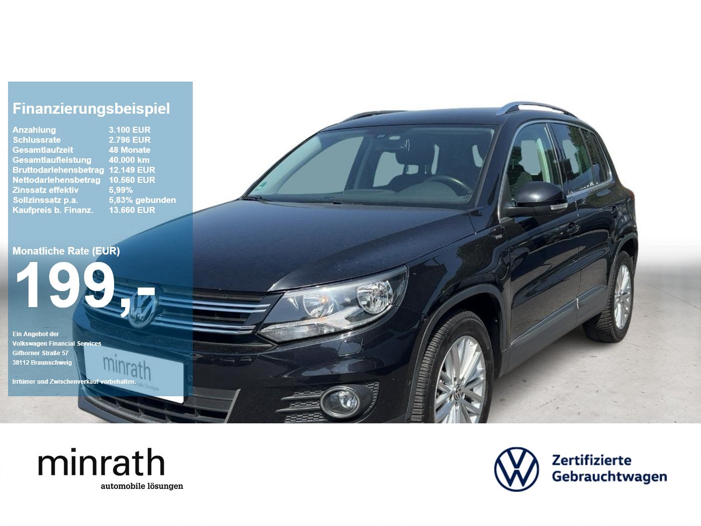 Volkswagen Tiguan CUP BMT 2.0 TDI AHK+NAVI+SHZ+2xPDC+GRA+LM