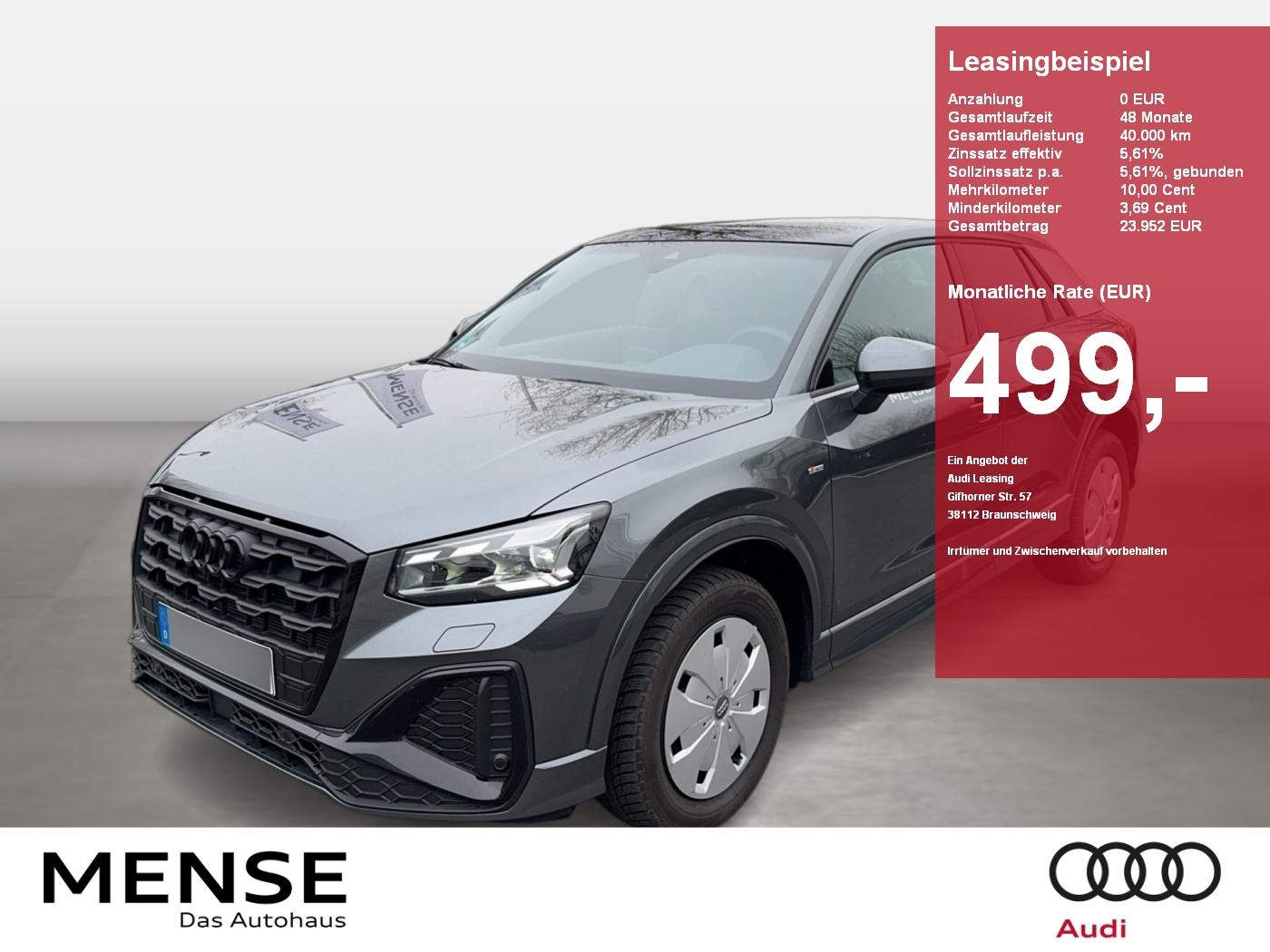 Audi Q2 35TFSI S Line Matrix|CarPlay|AHK|Pano|SD