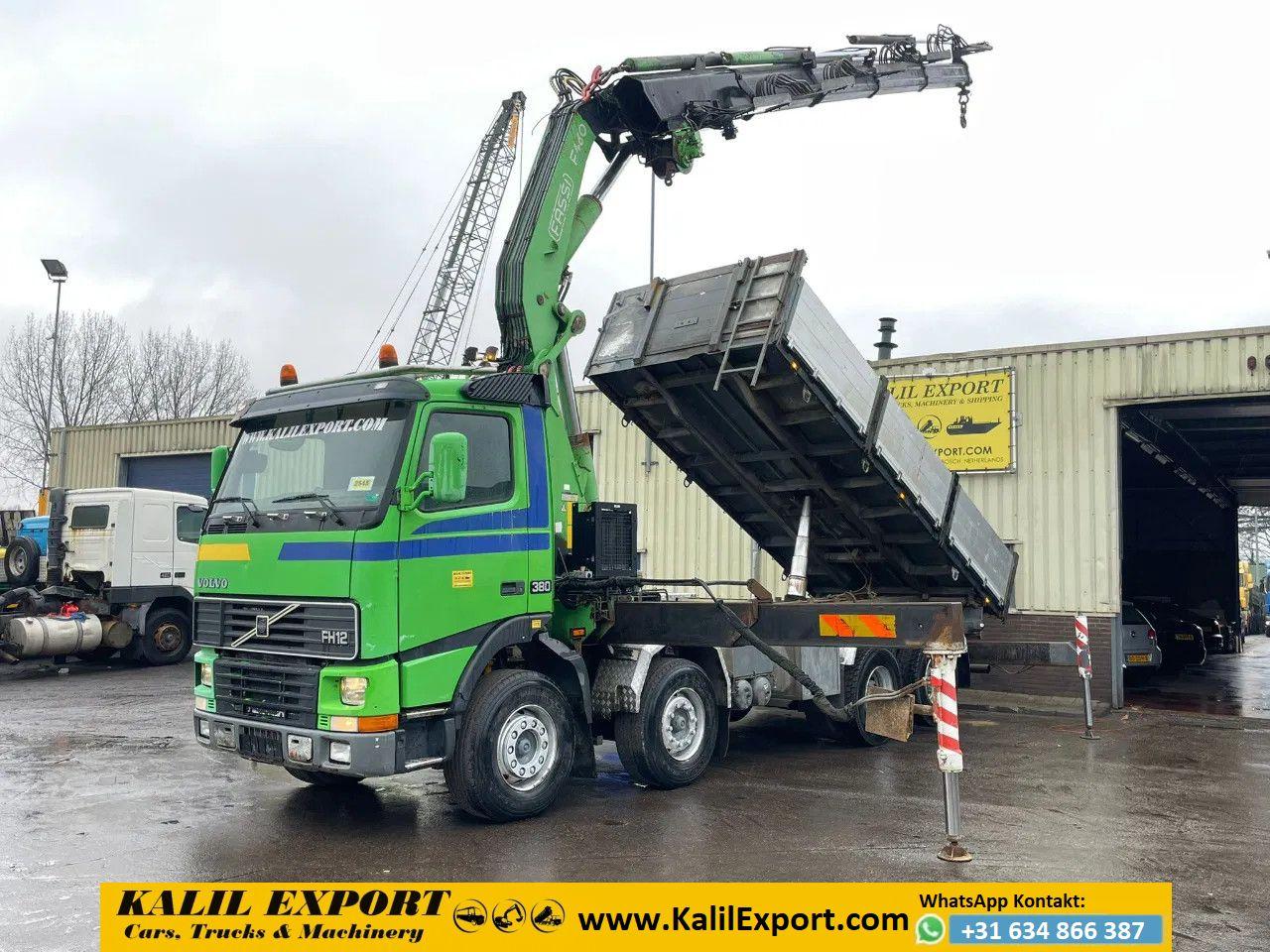 Volvo FH 12.380 8x4 Full Steel Suspension Kipper + F46