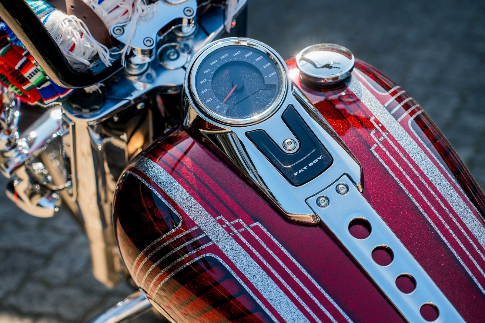 Fahrzeugabbildung Harley-Davidson FAT BOY FLFBS 114 MY24 - Chicano Umbau- Custom