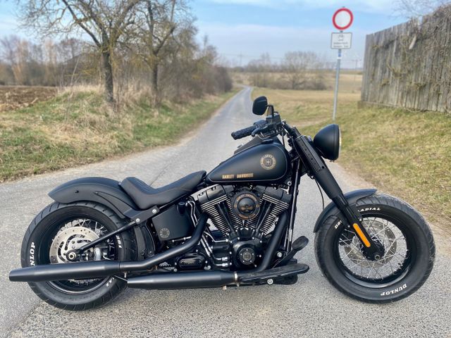 Harley-Davidson 200er  Softail wie Fat Boy, Dark Custom, Gewährl