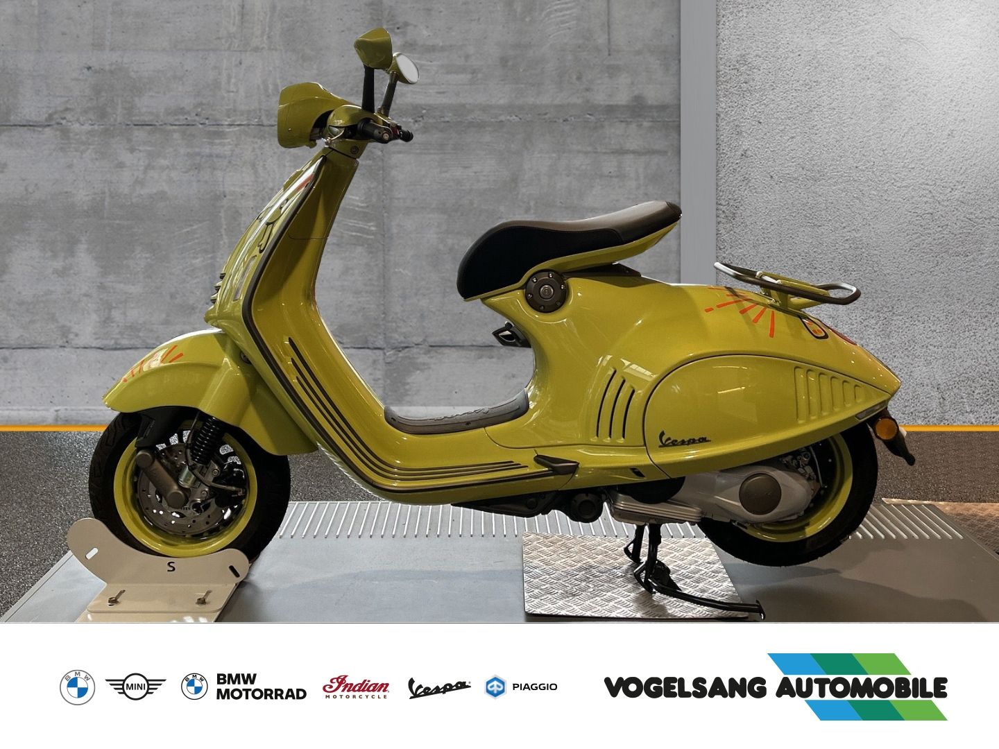 Fahrzeugabbildung Vespa 946 Sondermodell Bunny, Modell-Nr: 854, Tageszul