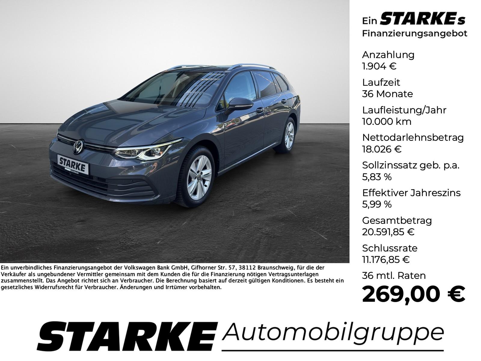 Volkswagen Golf Variant 2.0 TDI DSG Life  AHK Navi LED Kame