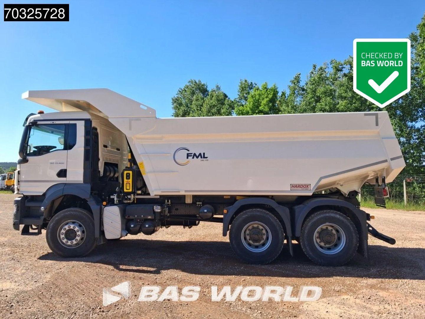 MAN TGS 33.400 TGS 6x4 Hardox Mining tipper Canopy S