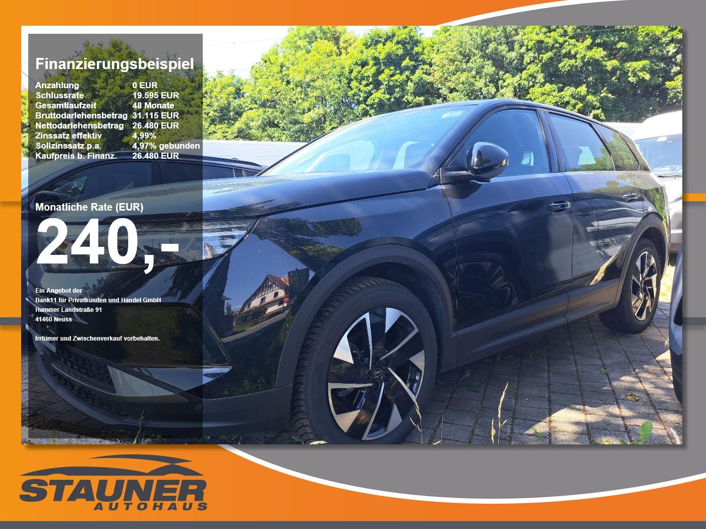 Opel Grandland 1.2 48V Mild- W GS Kam. Navi SHZ