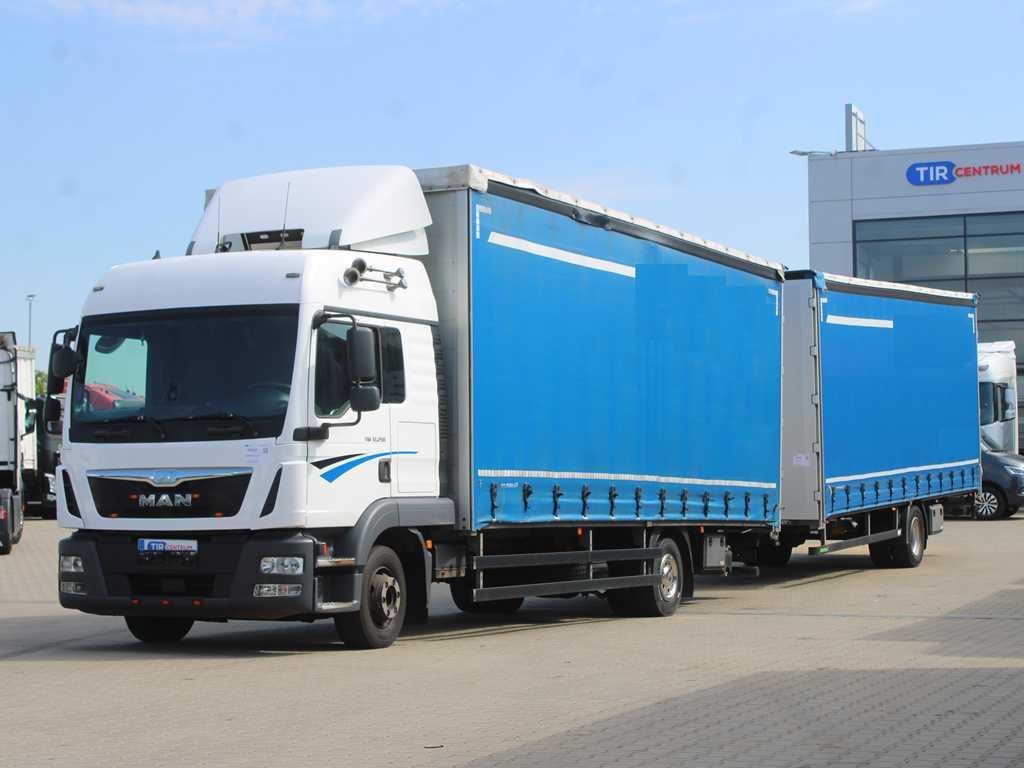 MAN TGL 12.250, EURO 6, TRANSIT SET + SVAN (2018)