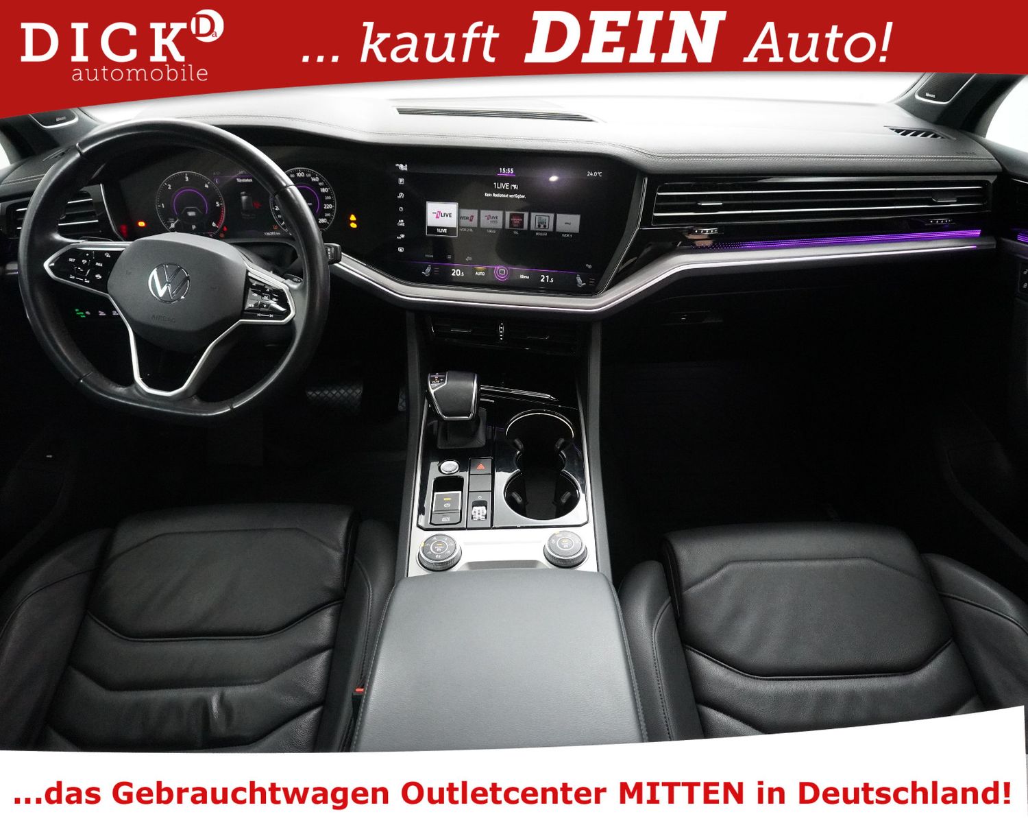 Fahrzeugabbildung Volkswagen Touareg 3.0d 4M Elegan PANO+VIRTU+DYNAUD+KAM+AHK