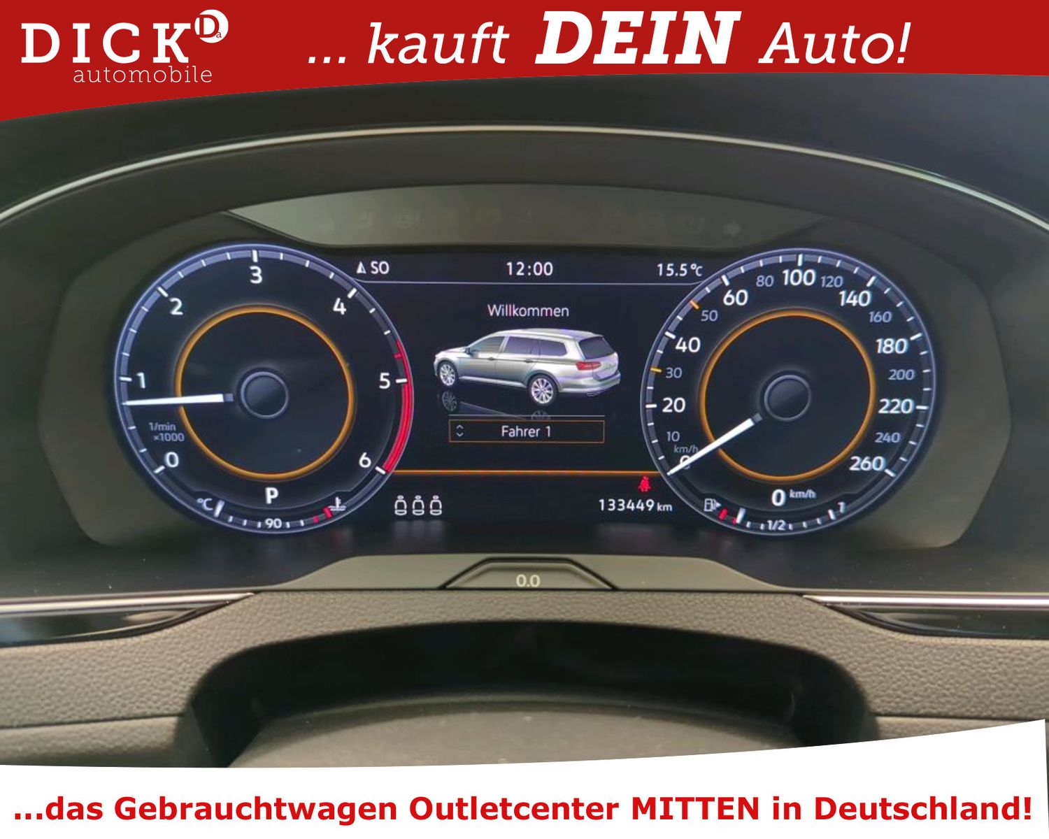 Fahrzeugabbildung Volkswagen Passat Var. 2.0d DSG HUD/NAVI+/ACC/HIFI/DCC/PANO