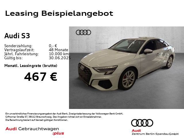 AUDI S3 Lim. TFSI S tronic* NAV+*ACC*SHZ*Opt-Schwarz*