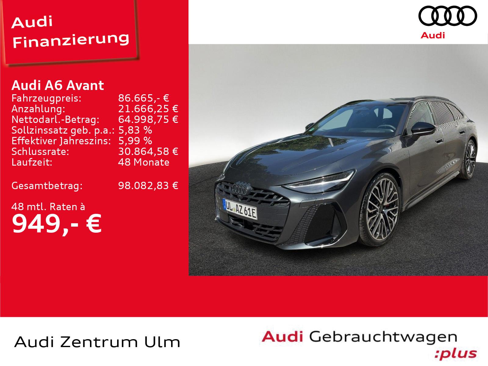 Audi A6 Avant e-hybrid quattro AHK B&O HuD LUFT PANO