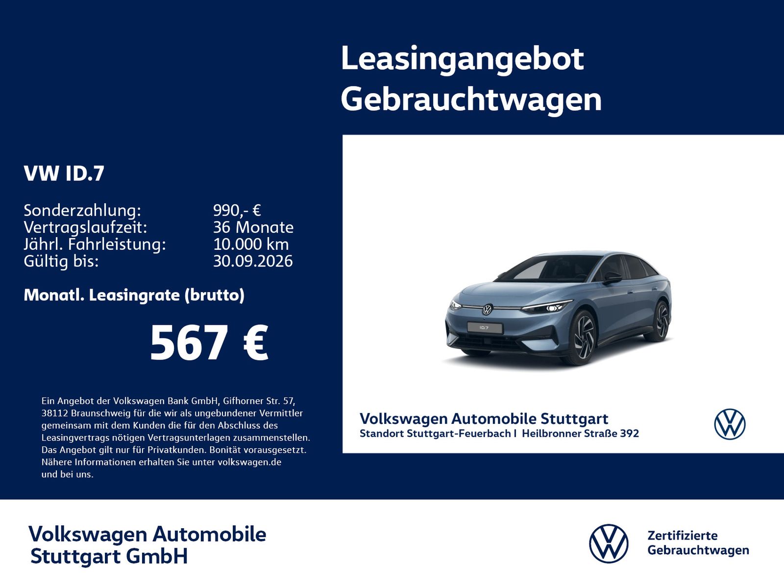 Volkswagen ID.7 Pro Navi AHK Kamera foto 2