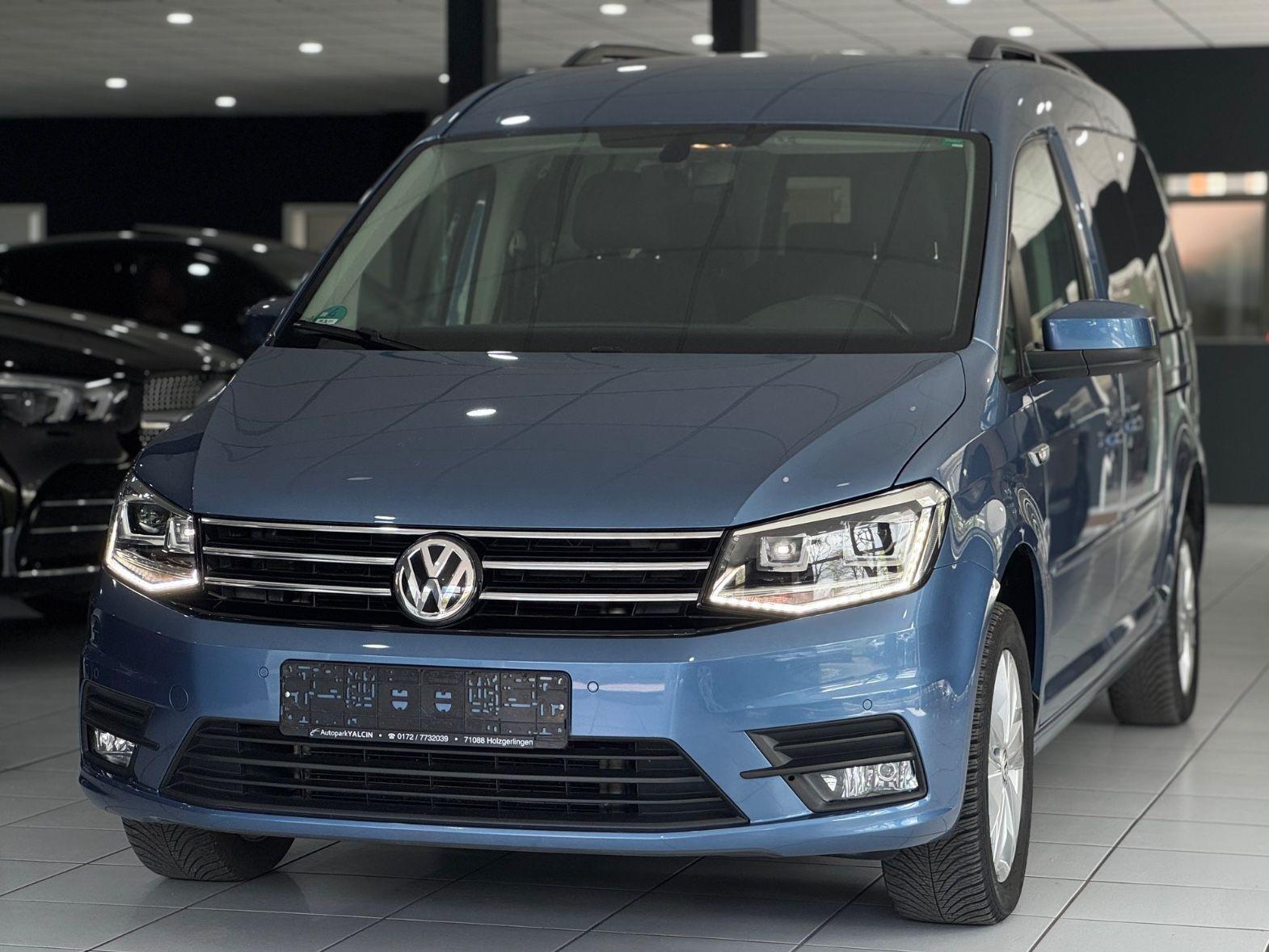 Volkswagen Caddy *MAXI*DSG*LED*7-SITZE*2xS-TÜRE*R-CAM*ACC*