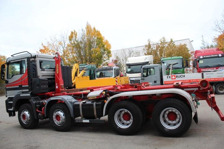 MAN 35.420 BB 8x4, mit Palfinger TM26-31 MPA