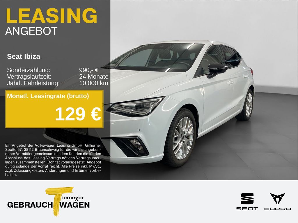 Ibiza 1.0 TSI DSG FR KAMERA NAVI LED ACC