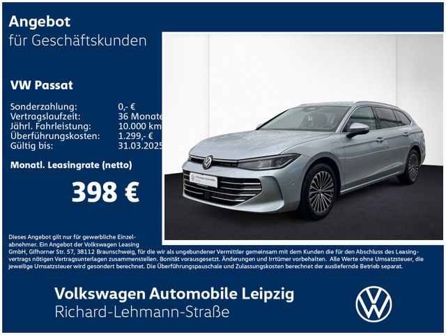 Volkswagen Passat Elegance 1.5 l eHybrid 130 kW / 85 KW DSG