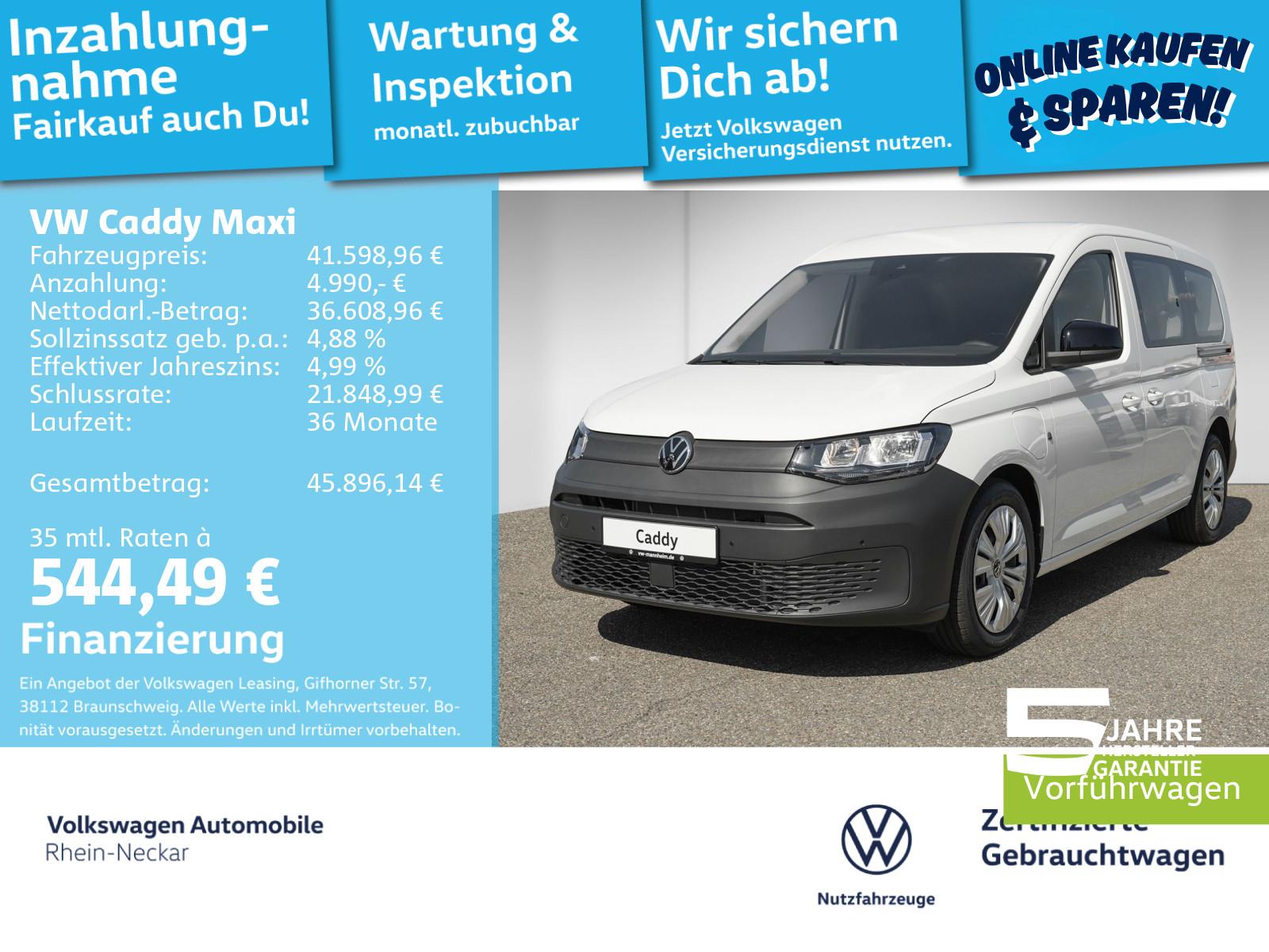 Volkswagen Caddy Maxi 1.5 TSI eHybrid OPF 7-Sitze Klima DAB
