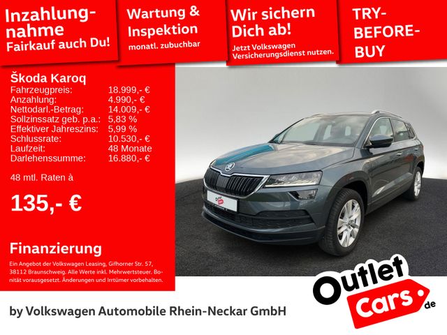 Skoda Karoq 1.0 TSI Ambition Drive AHK ACC PDC uvm