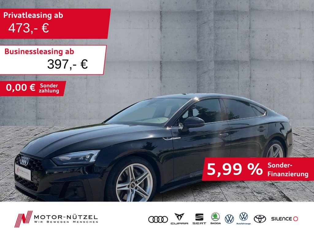A5 Sportback 50 TDI QU S-LINE LED+NAVI+RFK+18"LM