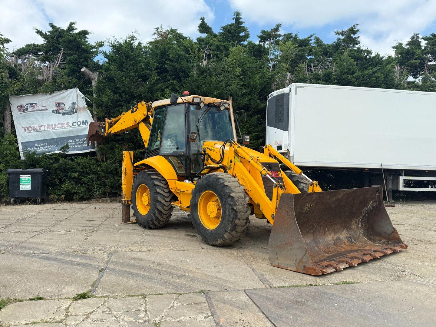 JCB 4CX 4X4X4 Backhoe Loader Telescopic arm