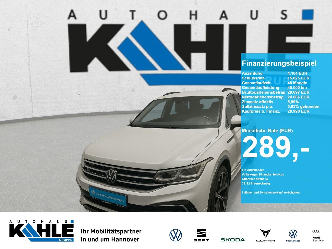 Volkswagen Tiguan 2.0 TSI DSG R-Line 4Motion Navi LED ACC S