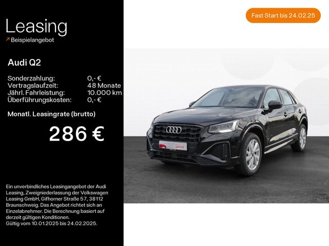 Audi Q2 35 TFSI S line Optik Schwarz*AHK*Connect