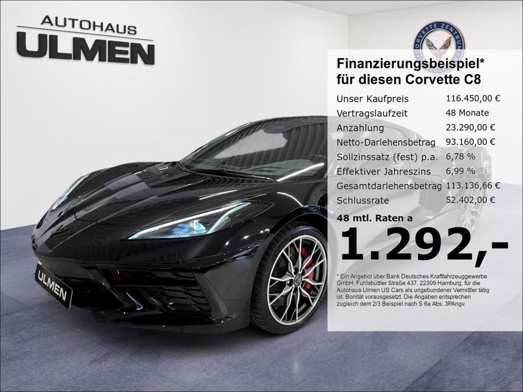 Corvette C8 Stingray Cabriolet 3LT Frontlift Vollausstatt