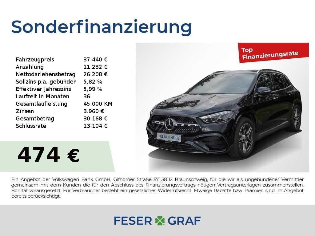 Mercedes-Benz GLA 250 4Matic AMG Line LED Shzg SurroundView Pa