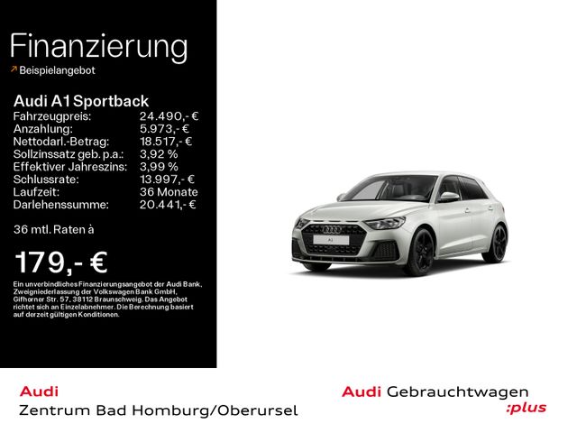 Audi A1 Sportback Advanced 25 TFSI*LED*Alu*PDC*Virtua