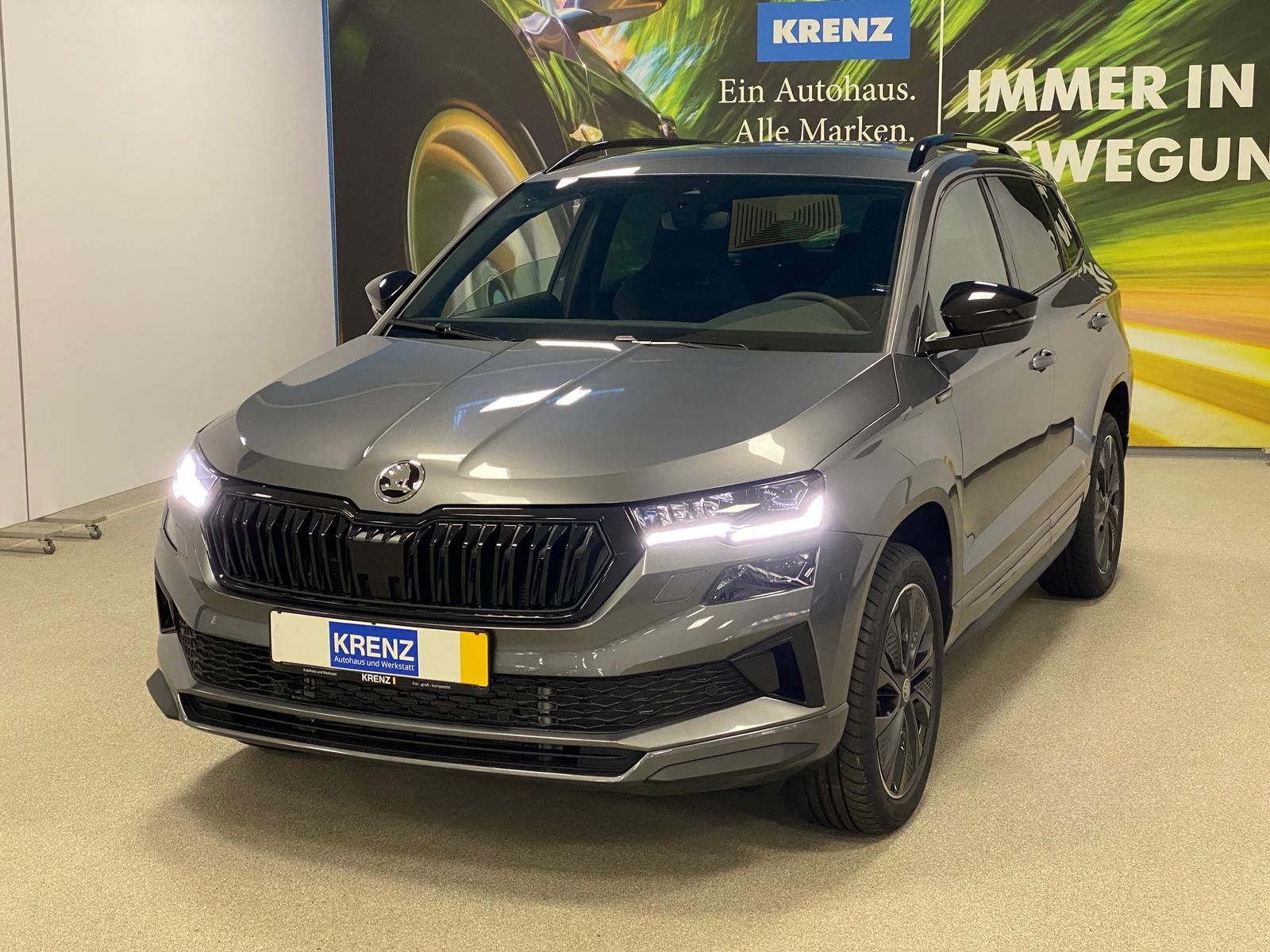 Fahrzeugabbildung SKODA Karoq 1.5 TSI SPORTLINE+MATRIX+ACC+AHK+APP+RFK++